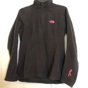 North Face breast cancer awareness small pullover